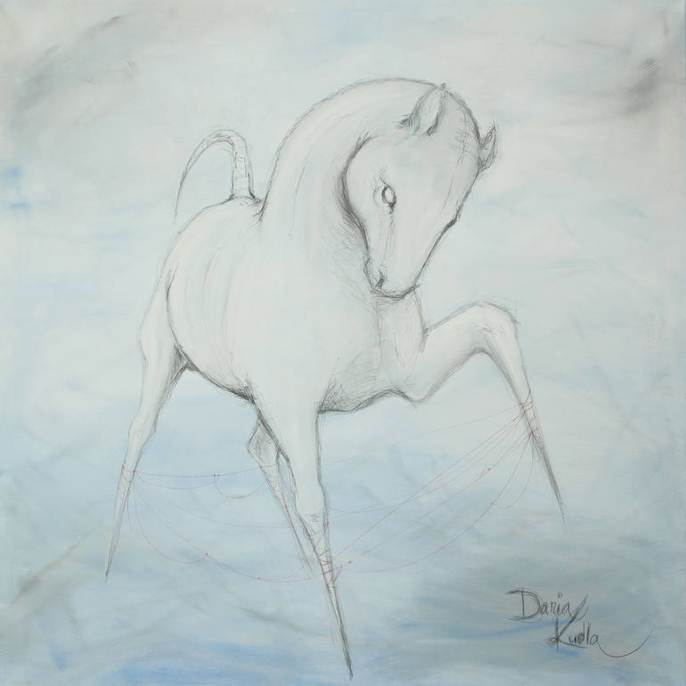 Dressage Piaffe no2, Daria Kudla