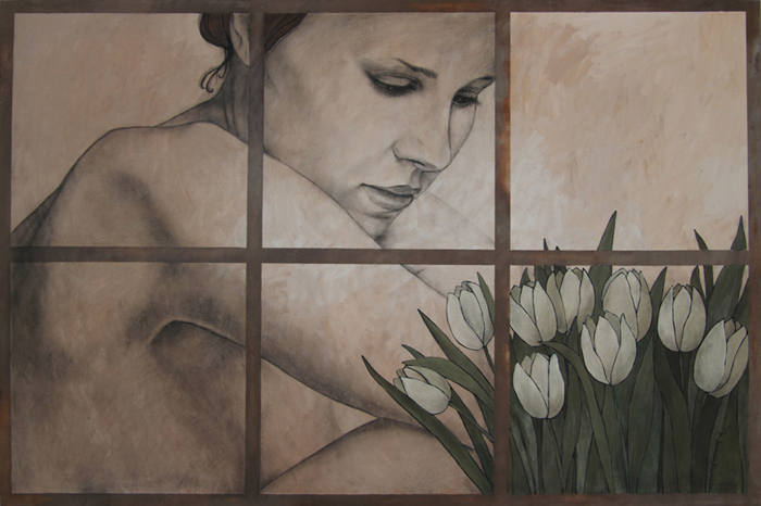 White Tulips, Olga Gouskova