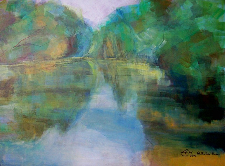 Teichlandschaft, Ellen Fasthuber-huemer