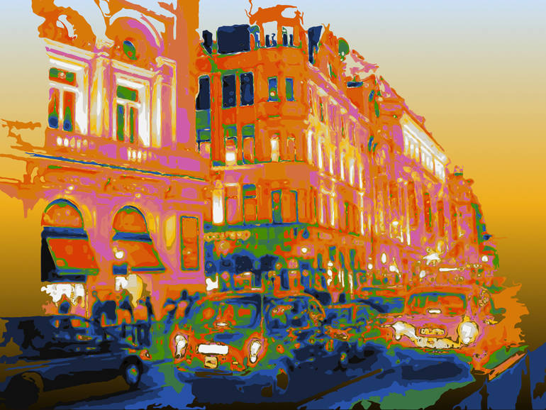 Street Scene, Allyn Conway