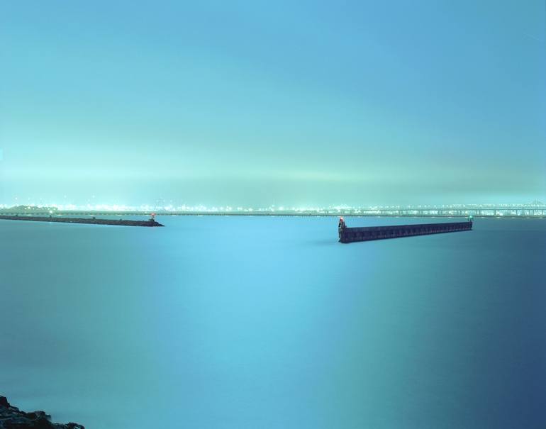 Skyline in Blue, John Vias