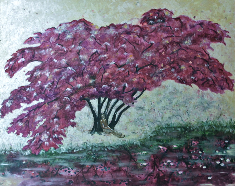 La décision (the decision) 120x150cm, Monica Forrer