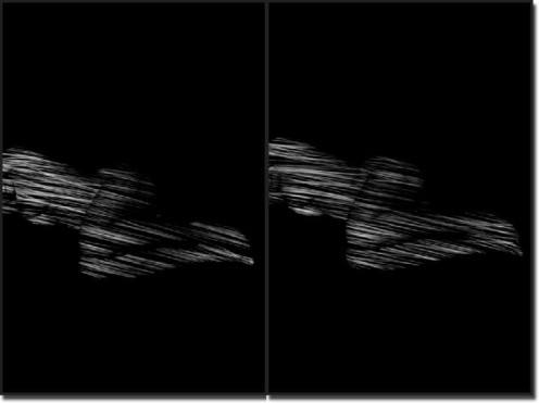 lightpainting on female body (2004-015-14-15), Clement-Olivier Meylan