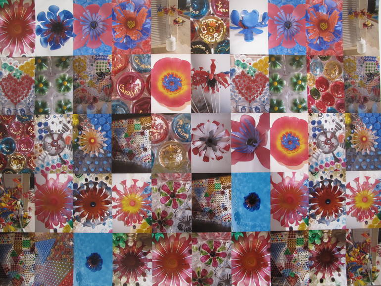 Peace Wall Collage 3 , Katharine Stinson Fine Artist