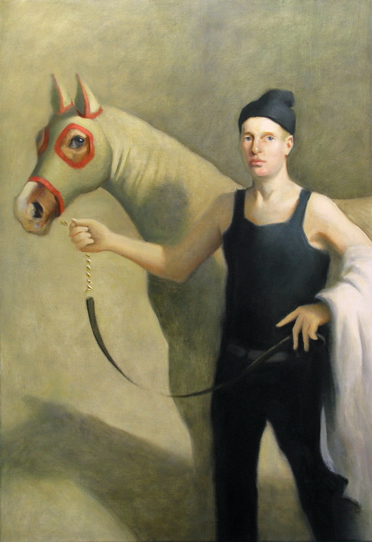 Stable at Night (sold), Kai McCall