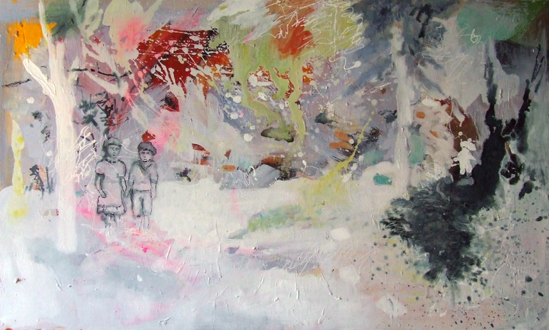 In the forest (SOLD), Tanja Vetter