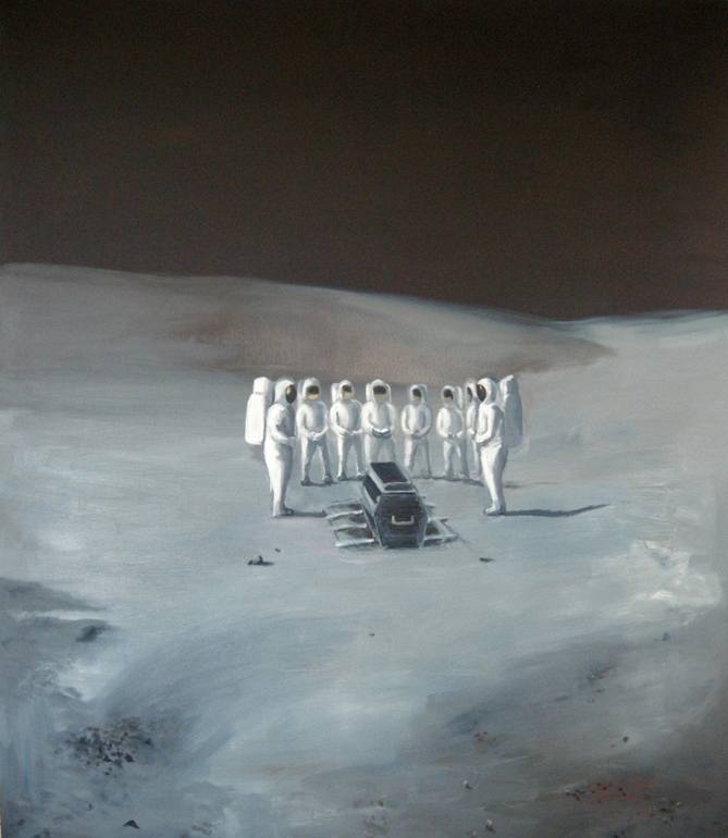 The funeral on the Moon, Michael Gatarek