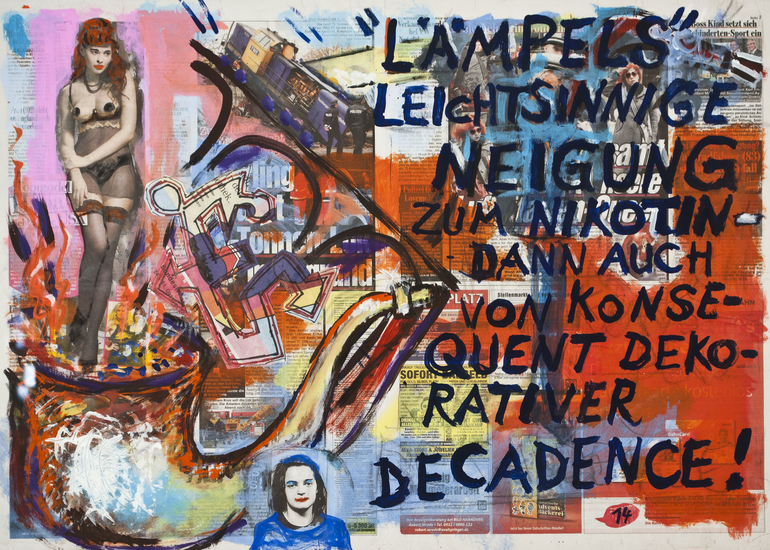 Hommage à W.Busch - Witwe Bolte • 14, Borai Kahne Ateliers