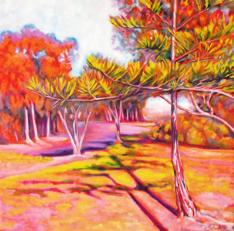 Chasing the Shade - original SOLD, Jacky Murtaugh
