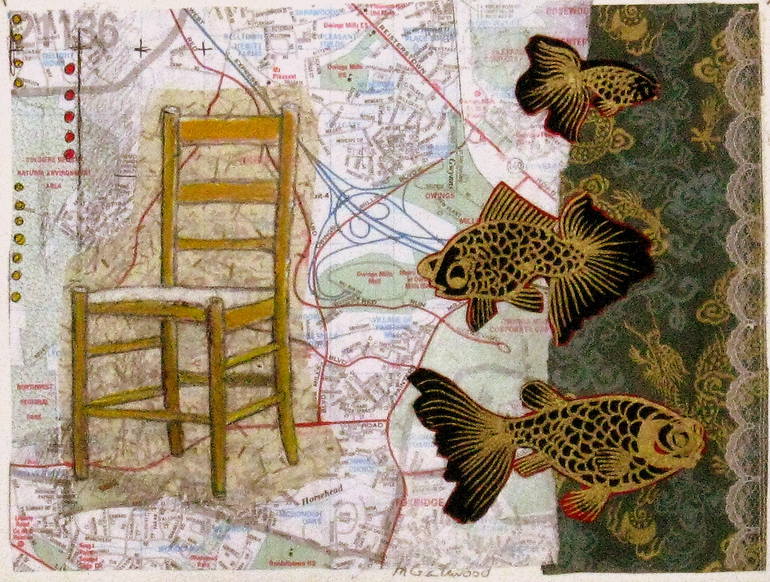 Three Fish and a Chair by the Side of the Road, Martha Gatewood