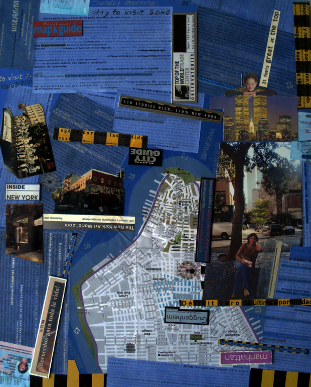 Around Soho two days before 9/11, Maria Parmo