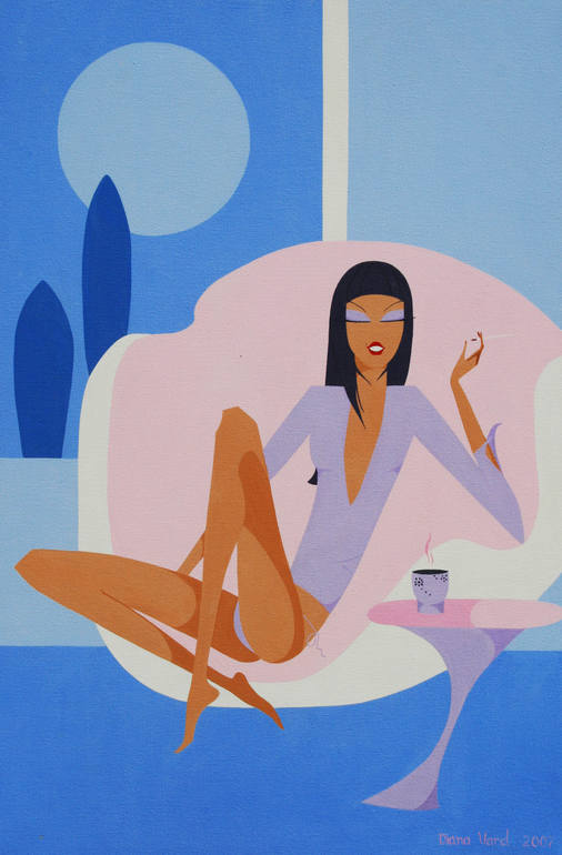 Evening Cigarette, Diana Vardanyan