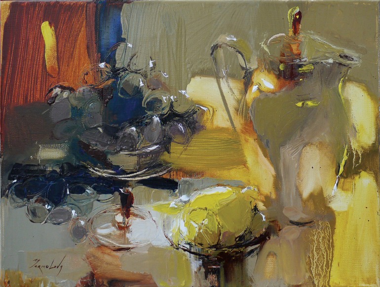 Expecting a dear friend (SOLD)