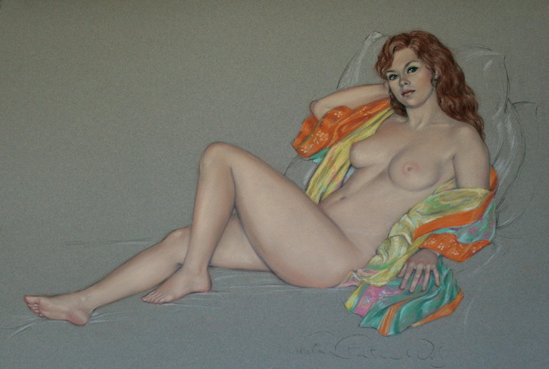 barbara reclining, Victoria Fontaine-wolf
