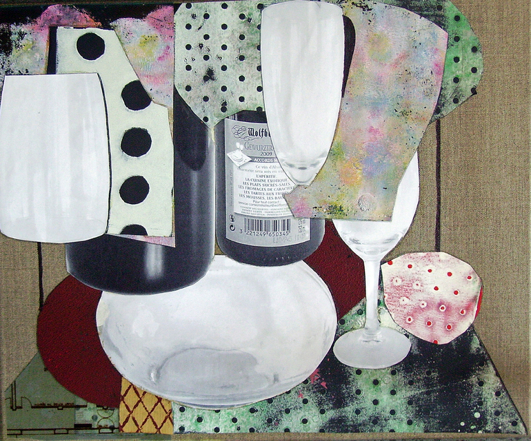bottles and glass, pascal marlin