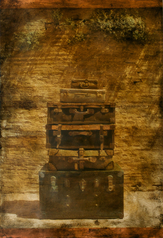 suitcases, Denise Sanna