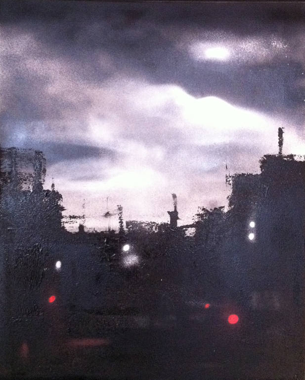 Industrial landscape, Dan Kitchener
