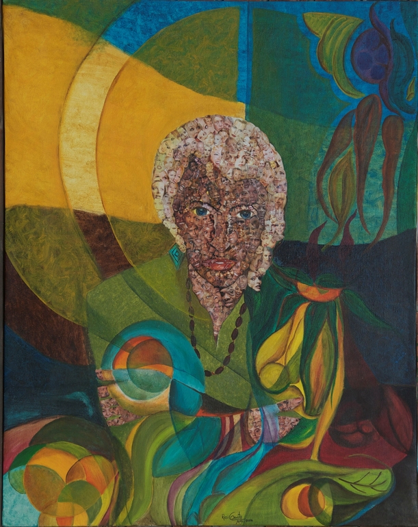 At the window., Rosi Garita