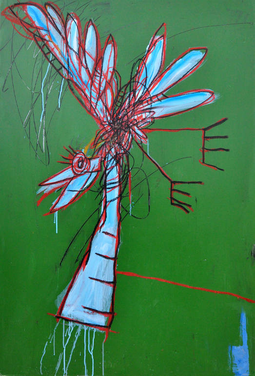 Green Bird #14, Michel Berberian