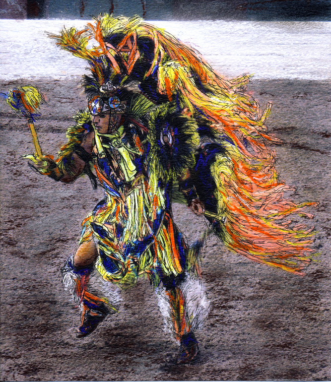 Indian Dancer, Randy Sprout