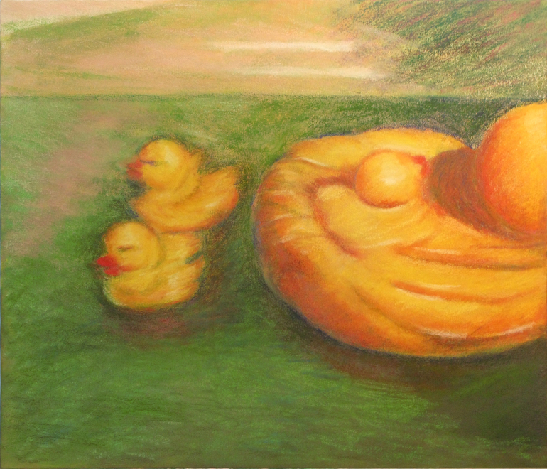 Duck Toy Family, 2010, Tomoe Nakamura