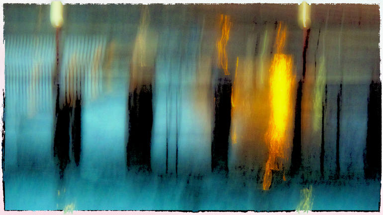Night Wharf Watching No 2, Peter Bastaja