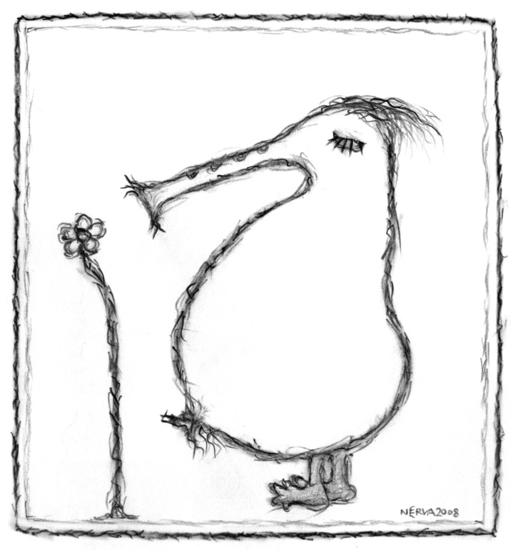 The Musician On His Own With the Flower, Nerva