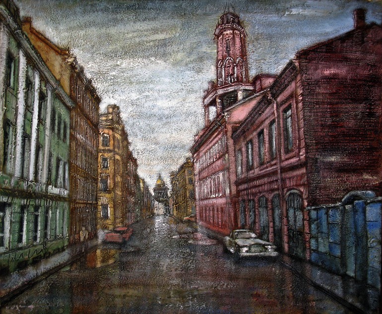 Fire tower on Sadovaya, Anatoliy Sivkov
