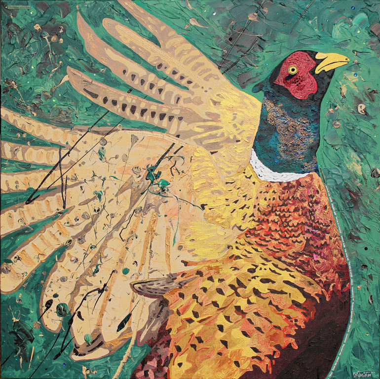 William the Pheasant - SOLD, Claire Milner
