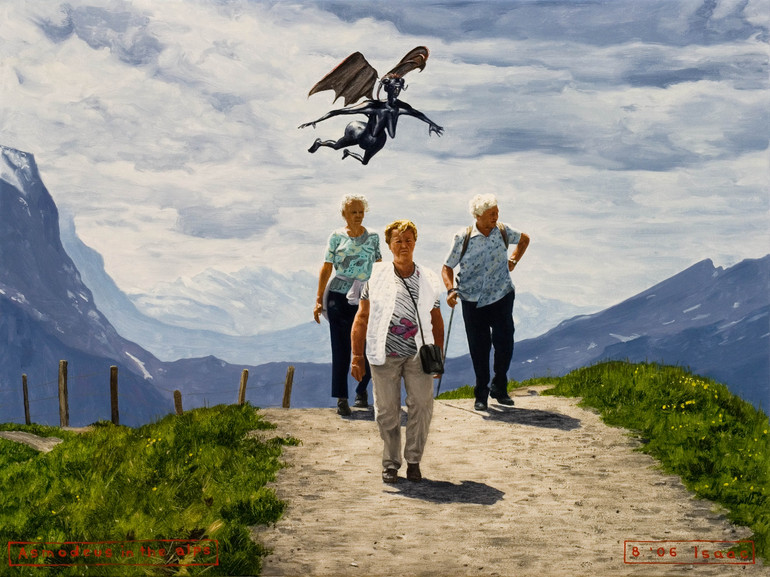 Asmodeus in the alps, Jeffrey Isaac