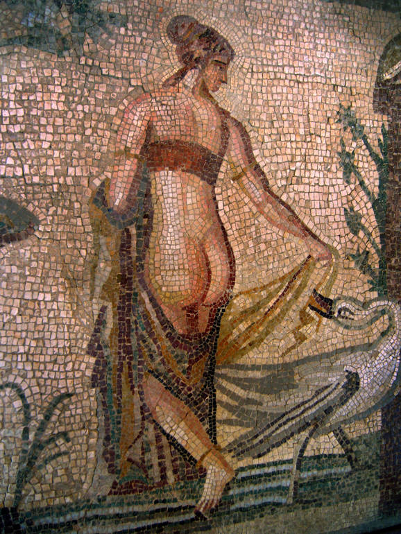 Lida and the Swan Mosaic, Algis Kemezys