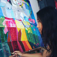 Bali Fine Art Female Artist Bali