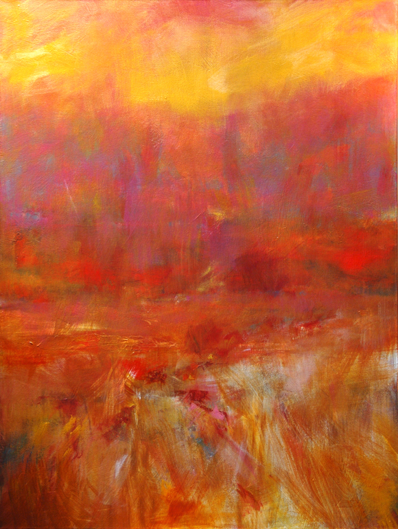 Abstract Landscape / Spring Snow